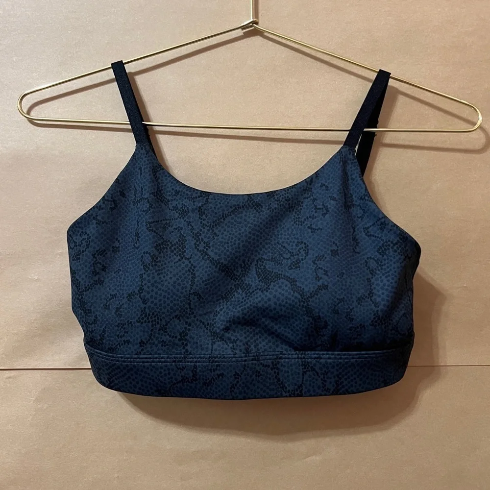 Anthropologie | All Fenix Python Print Sports Bra Snakeskin Size XS